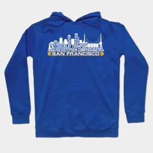 Golden State Basketball Team 23 Player Roster, San Francisco City Skyline Hoodie